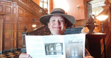 USS Angeles explores Greystone Mansion
